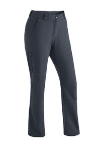 Maier Sports Damen Funktionshose "Helga", grau, Gr. 40, 91% Polyester, 9% Elasthan, Hosen, warme Damen Outdoorhose, robuste Wanderhose, Regular Fit