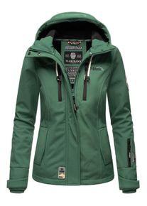 Marikoo Damen Softshelljacke "Kleine Zicke", grün, Gr. L, Obermaterial: 98% Polyester, 2% Elasthan, Innenmaterial: 100% Polyester, Jacken, sportliche