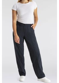 KjBRAND Damen Stretch-Hose "Babsie", blau, casual, Gr. 24, Obermaterial: 47% Baumwolle, 45% Polyester, 6% Viskose, 2% Elasthan, Hosen