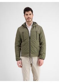 Lerros Herren Steppjacke "Lerros Herren Steppjacke mit Kapuze", grün, Gr. XL, 100% Polyester, Jacken, Wasser- und windabweisend