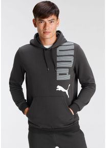 Puma Herren Kapuzensweatshirt, schwarz, Gr. S, Obermaterial: 66% Baumwolle, 34% Polyester, Sweatshirts