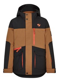 Ziener Kinder Skijacke "AGONIS", schwarz, Gr. 116, Obermaterial: 100% Polyester;Futter: 1. 100% Polyamid, 2. 100% Polyester;Wattierung: 100%