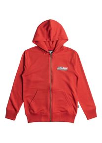 Billabong Kinder Kapuzensweatshirt "Foundation", rot, Gr. M, 60% Polyester, 40% Baumwolle, Sweatshirts