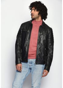 Maze Herren Lederjacke "William", schwarz, Gr. 4XL, Obermaterial: 100% Lammleder / Futter: 100% Baumwolle / Ärmelfutter: 100% Polyester, Jacken