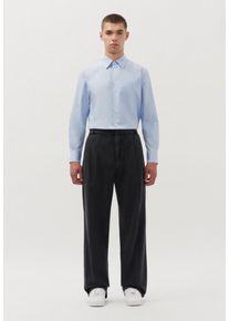 Herren Anzughose "Studio", schwarz, Gr. M, STUDIO SEIDENSTICKER, unifarben, 100% Baumwolle, Hosen