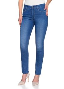 STOOKER WOMEN Damen 5-Pocket-Jeans "Milano Denim Magic Shape Fit", blau, casual, Gr. 40, Denim/Jeans, 81% Baumwolle, 17% Polyester, 2% Elasthan,