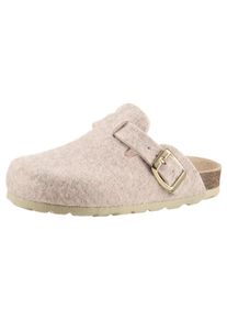 Kidsworld Kinder Hausschuh, Gr. 29, rosa, Filz, casual, Schuhe, Clog, Pantoffel, Homeslipper mit verstellbarem Riemchen