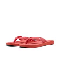 Puma Sandale "Sandy Flip-Flops Damen", Gr. 40,5peach frost weiß rot, Obermaterial: Synthetik; Futter: Textil; Laufsohle: Synthetik, Schuhe