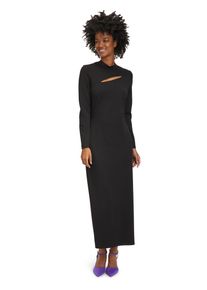 Vera Mont Damen Cocktailkleid "Vera Mont Cocktailkleid mit Cut-Outs", schwarz, feminin, Gr. 38, Jersey, Obermaterial: 60% Viskose, 35% Polyester, 5%
