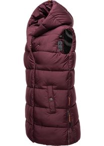 Navahoo Damen Steppweste "Madilynaa", rot, sportlich, Gr. M, Oberstoff: 100% Polyester; Futter: 100% Polyester; Wattierung: 100% Polyester, Westen,