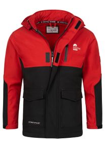 Arctic Seven Herren Softshelljacke "ASRenaldoo", rot, Gr. XXXL, Obermaterial: 96% Polyester, 4% Elasthan; Innenmaterial: 100% Polyester, Jacken,