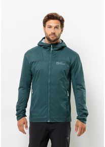 Jack Wolfskin Herren Funktionsjacke "PRELIGHT ALPHA JKT M", grün, Gr. S, 1. OBERSTOFF: 100% POLYAMID; 2. OBERSTOFF: 93% POLYESTER, 7% ELASTHAN;