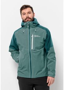 Jack Wolfskin Herren Funktionsjacke "EAGLE PEAK 2L JKT M", grün, Gr. S, OBERSTOFF: 100% POLYESTER Futter: 100% POLYESTER, Jacken