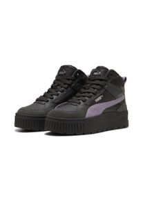 Puma Damen Winterboots "KARMEN II IDOL MID WTR", Gr. 40,5, grau, Leder, sportlich, Schuhe