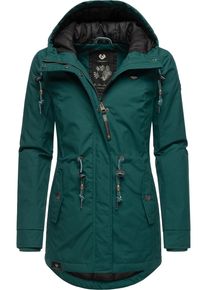 Ragwear Damen Winterjacke "Monadis Black Label", grün, modisch, Gr. L, Außenmaterial: 65% Polyester, 35% Baumwolle, Innenfutter: 100% Polyester,