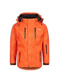 DEPROC Active Herren Softshelljacke "CHICOPEE MEN", orange, sportlich, Gr. XXL, 96% Polyester; 4% Elastan, Jacken, auch in Großen Größen erhältlich