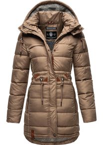 Navahoo Damen Steppmantel "Daliee", grau, casual, Gr. XL, Oberstoff: 100% Polyester, Futter: 100% Polyester, Wattierung: 100% Polyester, Ärmelfutter:
