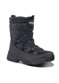 Icepeak Damen Snowboots "AJACCIO MS", Gr. 41, schwarz, Textil, Synthetik, sportlich, Schuhe, wasserabweisend und gefüttert