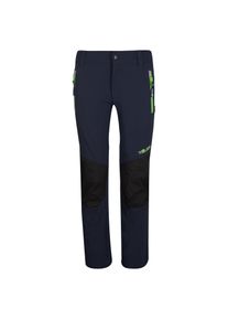Trollkids Kinder Softshellhose "KIDS LYSEFJORD PANTS", blau, sportlich, Gr. 158, Obermaterial: 92% Polyester, 8% Elasthan, Hosen