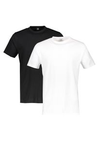 Lerros Herren T-Shirt "Lerros Doppelpack T-Shirt Rundhals in Premium Baumwollqualität", schwarz, Gr. XXL, 100% Baumwolle, Shirts