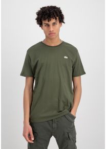 Herren T-Shirt "Alpha Industries Men - T-Shirts Unisex EMB T-Shirt", grün, Gr. XXXL, Alpha Industries, Obermaterial: 100% Baumwolle, Shirts