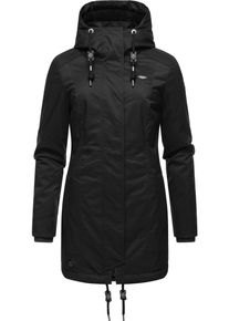 Ragwear Damen Winterjacke "Tunned", schwarz, modisch, Gr. S, Außenmaterial: 100% Polyester, Innenfutter: 100% Polyester, Wattierung: 100% Polyester,