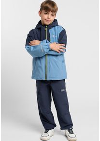 Jack Wolfskin Kinder Outdoorjacke "ACTAMIC 2L JKT K", blau, Gr. 128, OBERSTOFF: 100% POLYESTER Futter: 100% POLYESTER, Jacken