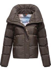 Ragwear Damen Steppjacke "Lunis", braun, casual, Gr. XXL, Obermaterial: 100% Polyester, Futter: 100% Polyester, Wattierung: 100% Polyester, Jacken,