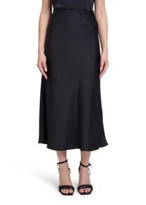 Vera Mont Damen Maxirock "Vera Mont Satinrock wadenlang", schwarz, elegant, Gr. 34, Satin, Obermaterial: 100% Polyester., Röcke, Material