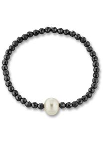 ONE ELEMENT Damen Silberarmband "Hämatit Armband aus 925 Silber", silber, Armbänder, Damen Silber Schmuck