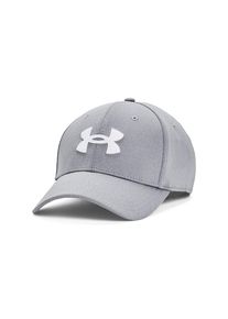 Under Armour Herren Baseball Cap "MEN'S UA BLITZING"steel,, weiß, sportlich, Gr. L, Obermaterial: 100% Polyester, Caps