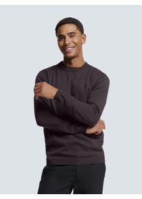 NO EXCESS Herren Rundhalspullover "NO EXCESS", lila, Gr. XXXL, 34% Viscose, 34% Baumwolle, 32% Polyester, Pullover