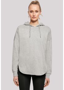 F4NT4STIC Damen Kapuzenpullover "Kirschblüten Golden Gai", grau, casual, Gr. XS, Obermaterial: 100% Baumwolle, Pullover, Print