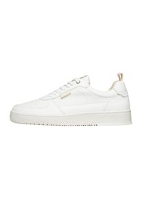 N91 Herren Sneaker "Bball M AB Herrensneaker", Gr. 40, weiß, Leder, Textil, casual, Schuhe, Turnschuh Leder handgefertigt, sportlicher Freizeitschuh