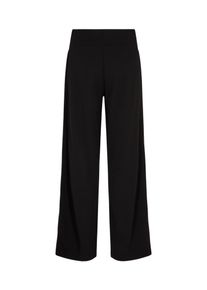 soyaconcept Damen Schlupfhose "SC-SIHAM 48", schwarz, modisch, Gr. S, unifarben, Jersey, Obermaterial: 95% Polyester, 5% Elasthan, Hosen