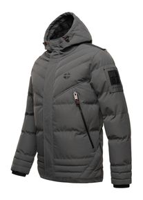 STONE HARBOUR Herren Steppjacke "Romaan", grau, modisch, Gr. XXL, Obermaterial: 100% Polyester, Futter: 100% Polyester, Wattierung: 100% Polyester,