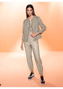 Heine Damen Jackenblazer "Blazer", schwarz, Gr. 38, 80% Polyester, 20% Baumwolle, Blazer