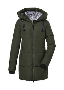 G.I.G.A. by Killtec Damen Steppmantel "GW 15 WMN QLTD PRK", grün, sportlich, Gr. 46, G.I.G.A. DX BY KILLTEC, Obermaterial: 88% Polyester 12% Baumwolle, Innenfutter: