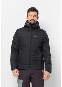Jack Wolfskin Herren Funktionsjacke "LAPAWA INS HOODY M", schwarz, Gr. M, OBERSTOFF 100% POLYAMID FUTTER 100% POLYESTER FÜLLUNG 100% POLYESTER, Jacken