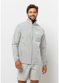 Jack Wolfskin Herren Funktionsjacke "PRELIGHT JKT M", grau, Gr. XL, OBERSTOFF: 84% POLYAMID, 16% ELASTHAN; Futter: 100% POLYESTER, Jacken
