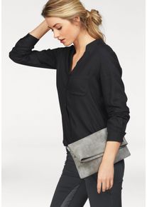 AJC Damen Hemdbluse, schwarz, casual, Gr. 34, Web, Obermaterial: 100% Viskose, Blusen, mit unterschiedlichen Druckvarianten oder in Uni