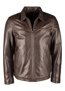 JCC Herren Lederjacke "Luca", braun, Gr. 58, Oberstoff: 100% Lammnappa-Leder / Futter: 100% Baumwolle / Ärmelfutter: 100% Polyester, Jacken