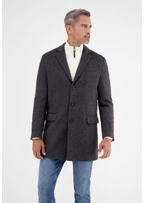 Lerros Herren Wintermantel "Lerros Mantel in klassischer Fischgrat-Optik", grün, Gr. 58, 57% Polyester, 40% Wolle, 3% Nylon, Mäntel
