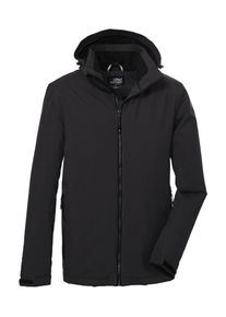 Killtec Herren Outdoorjacke "KOW 22 MN JCKT", grau, sportlich, Gr. L, 100% Polyester, Jacken