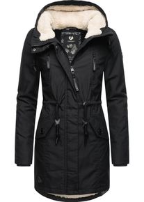 Ragwear Damen Wintermantel "Elsie", grau, casual, Gr. XL, Außenmaterial: 65% Polyester, 35% Baumwolle, Innenfutter: 100% Polyester, Wattierung: 100%