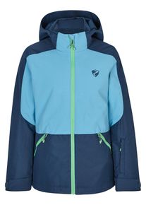 Ziener Kinder Skijacke "AMELY", blau, Gr. 116, Obermaterial: 100% Polyester;Futter: 1. 100% Polyamid, 2. 100% Polyester;Wattierung: 100% Polyester;,