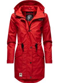 Navahoo Damen Outdoorjacke "Deike", rot, modisch, Gr. S, clean, Oberstoff: 50% Polyurethan, 50% Polyester, Futter: 100% Polyester, Ärmelfutter: 100%