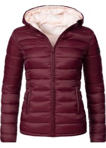 Marikoo Damen Steppjacke "Luci", rot, klassisch, Gr. XXL, Obermaterial: 100% Nylon, Futter: 100% Polyester, Wattierung: 100% Polyester, Ärmelfutter: