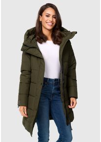Marikoo Damen Winterjacke "Karumikoo XVI", grün, Gr. XL, Obermaterial: 100% Polyester; Futter: 100% Polyester; Wattierung: 100% Polyester;
