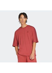 Herren T-Shirt "Oversize tee", rot, sportlich, Gr. S, adidas originals, Obermaterial: 100% Baumwolle, Shirts